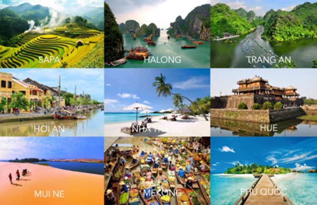 Các điểm đến nổi tiếng của Việt Nam mở cửa trở lại đón du khách. (Ảnh: vietnamtourism.gov.vn)
